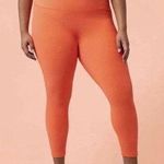 Athleta NWT Alicia Keys Coral Orange Keys Elation Tight Ribbed Leggings Size 1X Photo 0