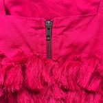 Tularosa  Women's Red Tasselled Crop Top Size S Photo 4