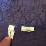 Anthropologie ANTHRO Moth Ha’Penny Purple Tie Front Cardigan Jacket EUC XS Photo 2