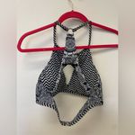 Red Carter  Keyhole High Neck Mandala Swim Top Photo 2