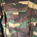 ZARA  Camouflage Button Down Shirt, Size M Photo 6