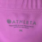 Athleta Mesh Contender Capri in Powerlift Womens Size Medium Violet Blush 210134 Photo 5