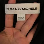 Emma & Michele Silver And Black One-piece Pant Suit Photo 2