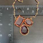 Banana Republic Purple Glass Amethyst Beaded Necklace Photo 9