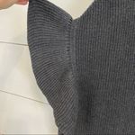 DO+BE  Heavy Knit Sweater with Short Ruffle Sleeves. Size Small. Photo 8