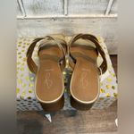 Joie NWT  Soft Gold Heeled Sandal Society‎ size 9.5 Photo 4