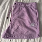 Nike Women’s  Purple Sweat Shorts Size: L Photo 0