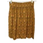 Vintage Dorothy Schoelen Platinum Wrap Skirt with Brooch Button Elastic waist S Size 4 Photo 5