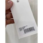 Likely  Hirsch White Sleeveless V-Neck Trumpet Midi Dress Size 6 NWT Photo 4