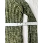 Ultra Flirt  Women's Cable Knit Sweater Green Olive Size Medium‎ Photo 4