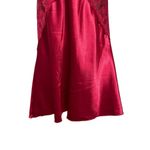 Avidlove V Neck Lace Satin Chemise Mini Teddy Red Women’s Size Small Photo 3