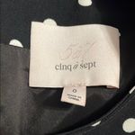 Cinq à Sept 💙 Cinq a Sept Kimberlin Black Polka Dot Ruffle Mini Dress Photo 3