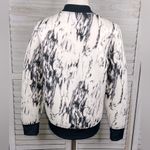 Rbx Active RBX Performance Neoprene/Scuba Bomber Jacket Black & White Marble-Large Photo 1