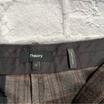 Theory  Aritzia plaid Dress Pant Wool blend sz 12 Photo 1