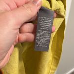 Sharagano  Yellow Sleeveless Belted Zip Up Dress with Functional Pockets Size 14 Photo 4