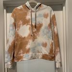 Socialite  Tie dye Sweatshirt Hoodie, Longsleeve White, pink, blue Size L Comfy Photo 0