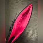 NEW Hot Pink and Black Lace Bow Clutch Full Zip Small Purse Y2K Bag Photo 4