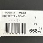 The Kooples The Koople Silk Metallic Butterfly print Short Dress - Black Size 3/ US M Photo 4