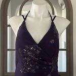 Speechless Embroidered Sequin Mesh Lace-Up Back Gown, Juniors' Size 15 NWT Photo 9