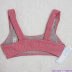 NEW Seea x Free People Georgia bikini top flamingo pink, S Red Photo 4