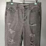 American Eagle AEO Vintage Hi-Rise Black‎ Jeans Size 8 Long Photo 5