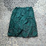 Vintage David Rose Lace Floral Skirt Set Emerald Green 16W Photo 11