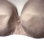 Cacique  Modern Lace Lightly Lined Underwire BRA 44DD Beige/Pale Pink Lane Bryant Photo 1
