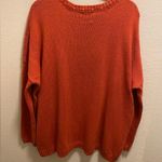 Planet By Lauren G Pima Cotton Cable Car Wash Crewneck Sweater One Size Fits All Photo 6