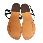 Sam Edelman  Gigi Flat Leather T-Strap Thong Slingback Ankle Strappy Sandals Sz 7 Photo 10