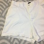 Lee  Khakis Women’s White Denim Shorts, Plus 14 M Photo 1