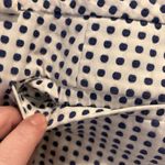 Banana Republic  Womens Dress‎ Pants 10 White Blue Straight Pockets Flat Front Photo 5