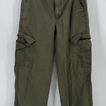 Levi's  94 Baggy Cargo Pants Womens 26 Wide Leg Army‎ Green Skater Grunge Military Photo 0