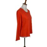 SoulCycle  Graphic Long Sleeve Pullover Sweatshirt Orange XS USA Athleisure Retro Photo 2