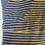 A pea in the pod Blue & White Stripe Maternity Top Photo 5