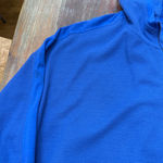 Amazon Women’s Blue Waffle Knit Full Zip Hoodie 4XL Size 4X Photo 2