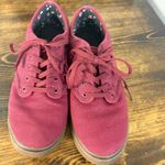 Vans  Burgundy Sneakers Size 8‎ Photo 2