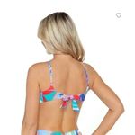 Raisins Bright Idea Love Abstract Print Bikini Set, M (top)/L (bottom) Blue Size undefined Photo 3