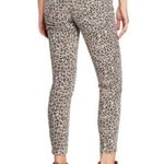 Knox Rose Animal Print Elastic Waist Ankle Jeans | Jeggings Photo 11
