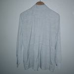 Calvin Klein XL Shacket Cargo Drawstring Belt Jacket in Light Gray Snakeskin Photo 3