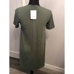 Topshop New NWT Green Criss Cross Front Dress Size 4 Top Shop Modal/Cotton Stretch Photo 1