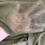 Free People  We The Free Womens‎ Green Clare Shirt Size M Boho Streetwear Photo 5