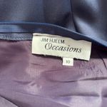 Jim Hjelm Occasions Navy Blue Formal Sleeveless Dress Size 10 Prom Princess Photo 3