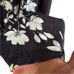 Universal Standard EUC  Joan Relaxed Long Sleeve Top Black White Floral Size 3X Photo 5