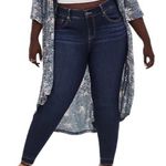 Torrid  Women's Bombshell Skinny Jeans High Rise Premium Fit Dark Wash 18XS NEW Photo 0