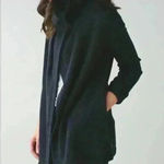 Lululemon Karmic Cocoon Wrap in Heathered Black Size 8 $198 Photo 2