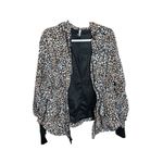 Free People Run Wild Hooded Jacket in Leopard Sz Small Photo 7