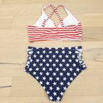Womens Bikini Set Size XL Red Blue Patriotic USA‎ Swim Americana Summer Beach Photo 2