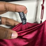 Zaful  Burgundy Red Sexy Date Night Rouched Mini Dress Women's Size 6 Photo 3