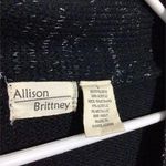 Allison Brittney Allison Brittany Sweater Dress Black Size Large ❄️🌨️ Photo 4