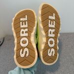 Sorel  Women's Viibe Clog Slip-Ons - Luminous Lime, Honey White size 9/5 Photo 8